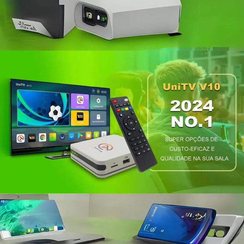 Tv Box 4k Android - UNITV V10 - Expresso G