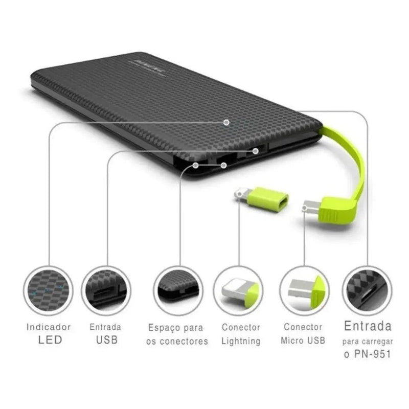 Carregador Portátil Power Bank 10.000mah - Expresso G