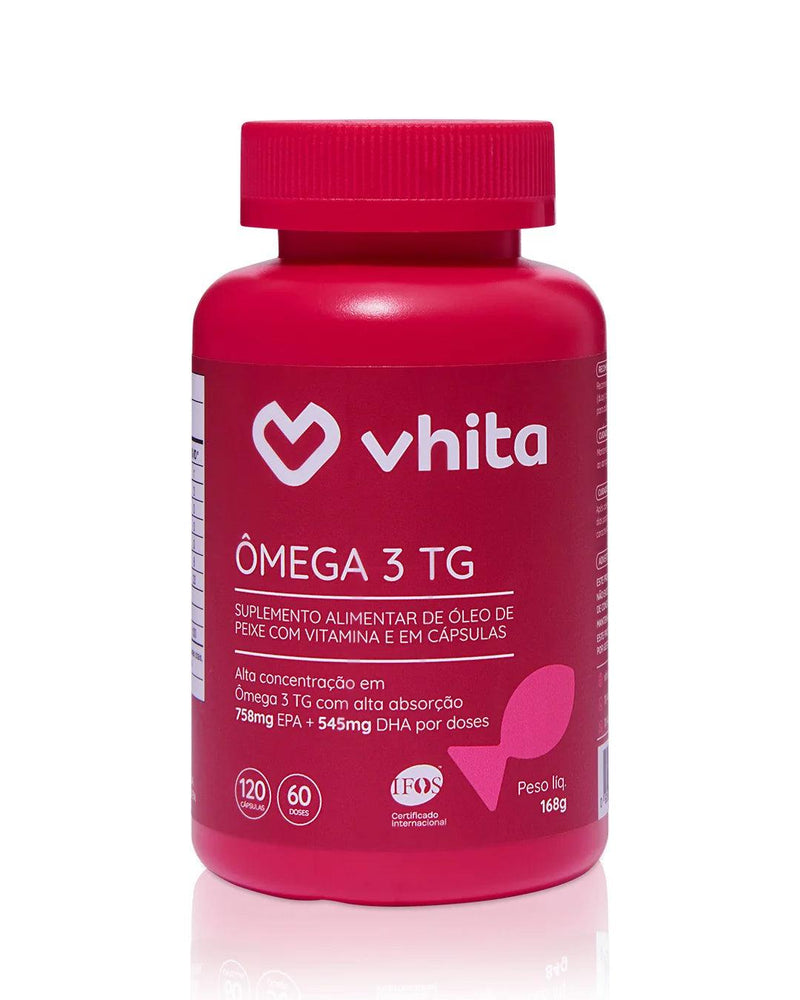 Ômega 3 TG 1000mg Rico em EPA e DHA com Vitamina E e selo IFOS - Expresso G