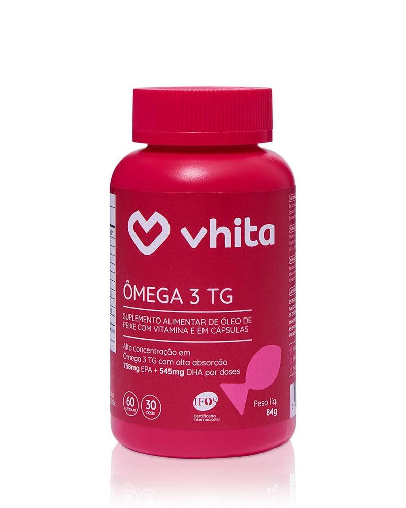 Ômega 3 TG 1000mg Rico em EPA e DHA com Vitamina E e selo IFOS - Expresso G