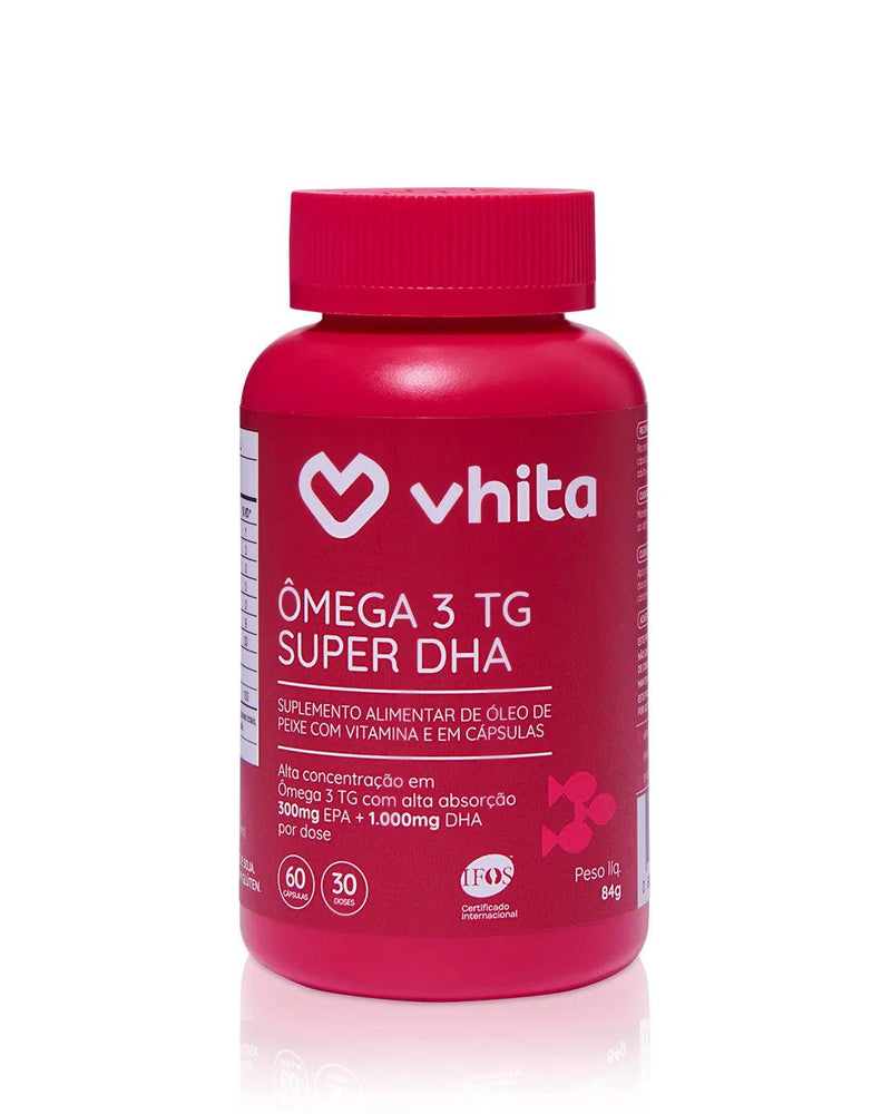 Ômega 3 Super DHA TG 1000mg para o cérebro Importado com Certificado Internacional de Qualidade IFOS - Expresso G