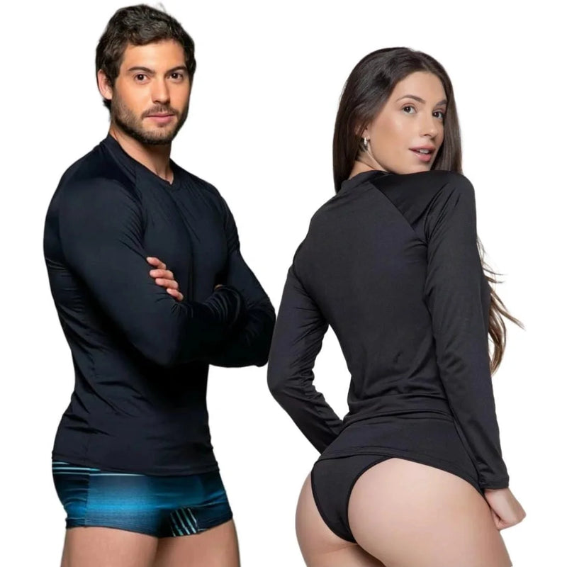 Camisa Unissex UV 50: Proteção Solar Máxima Contra Câncer de Pele