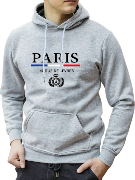 Moletom Paris Hoodies: Conforto e Estilo para o Outono-Inverno