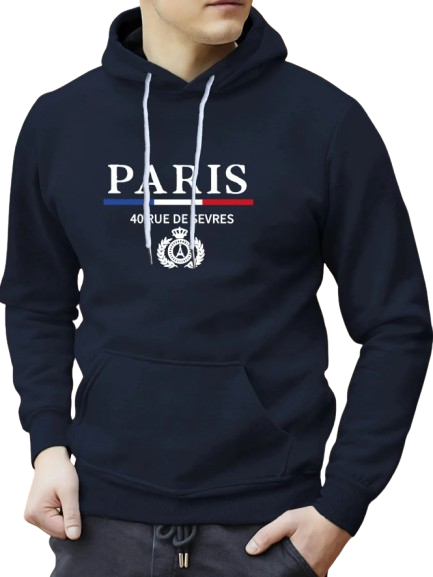 Moletom Paris Hoodies: Conforto e Estilo para o Outono-Inverno